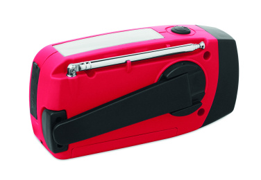 Logotrade business gift image of: Portable radio SOS with LED torch