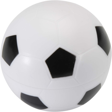 Logotrade corporate gift image of: Zuri football-shaped vanilla lip balm with SPF 15