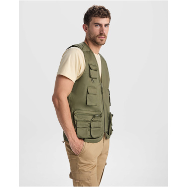 Logotrade promotional merchandise photo of: Venera 200 g/m2 v-neck multi-pocket workwear vest 