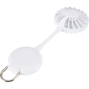Logo trade promotional gifts picture of: Ventio recycled plastic magnetic portable fan