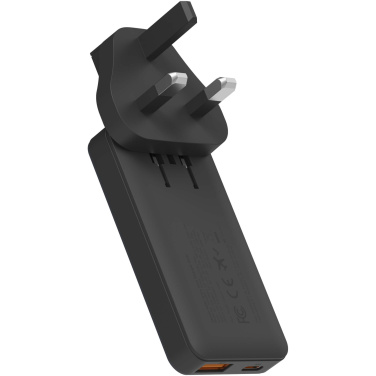 Logotrade promotional product image of: Xtorm 65W fast travel charger with cable and travel case set