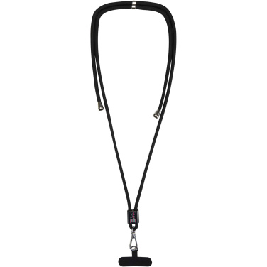 Logotrade advertising products photo of: Vega adjustable recycled smartphone lanyard