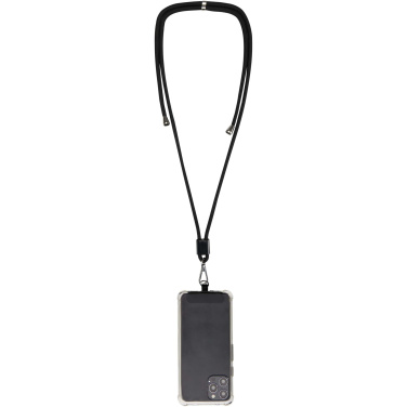 Logotrade advertising products photo of: Vega adjustable recycled smartphone lanyard