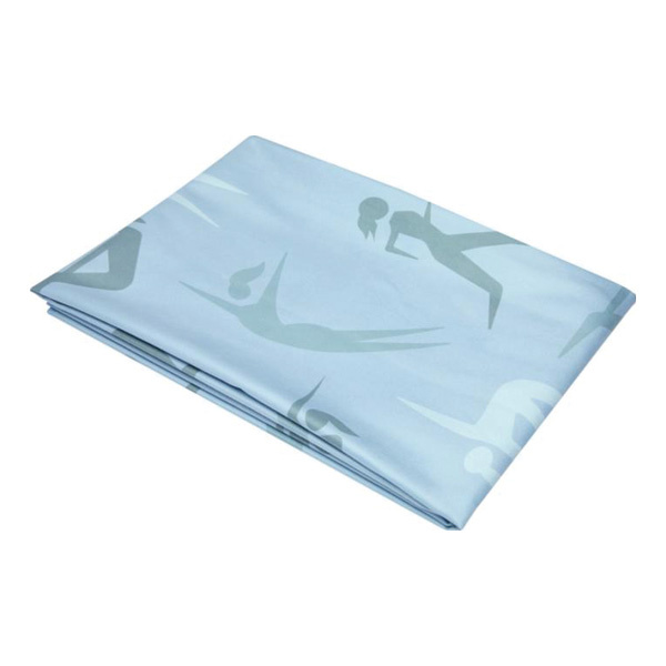 Logo trade promotional gifts image of: Daisy sublimation microfiber towel 70x140 cm