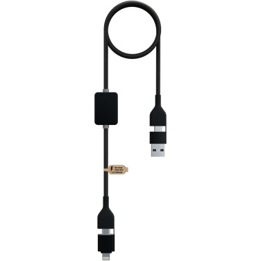 Logo trade promotional products picture of: SCX.design C32 60W switch charging cable with light-up logo