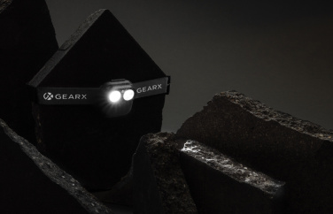 Logotrade promotional giveaway picture of: Gear X RCS rPlastic head torch with motion sensor