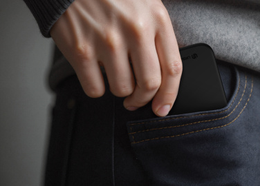 Logo trade corporate gifts image of: Urban Vitamin Concord RCS Ultra thin 3000mAh powerbank