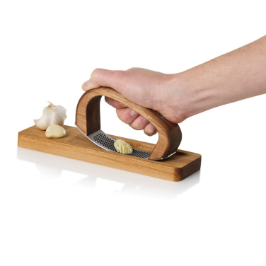 Logotrade business gift image of: AdHoc RoccaAlio Garlic press with chopping board