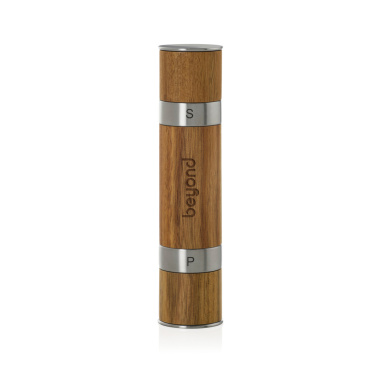 Logotrade promotional item picture of: AdHoc Duomill Pepper and salt double mill