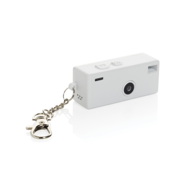 Logotrade promotional gift image of: Cliq it RCS recycled Keychain Camera