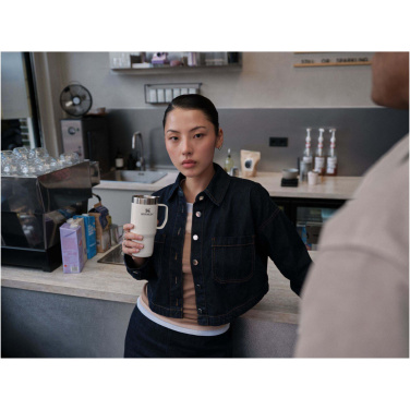 Logo trade promotional gifts image of: Stanley Everyday Suburban 473 ml recycled stainless steel insulated mug