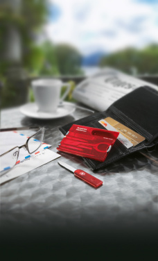 Logo trade promotional product photo of: VICTORINOX Swiss Card Classic 10 functions