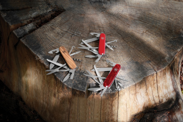 Logotrade promotional item image of: VICTORINOX Pocket Knife Huntsman Wood 13 functions