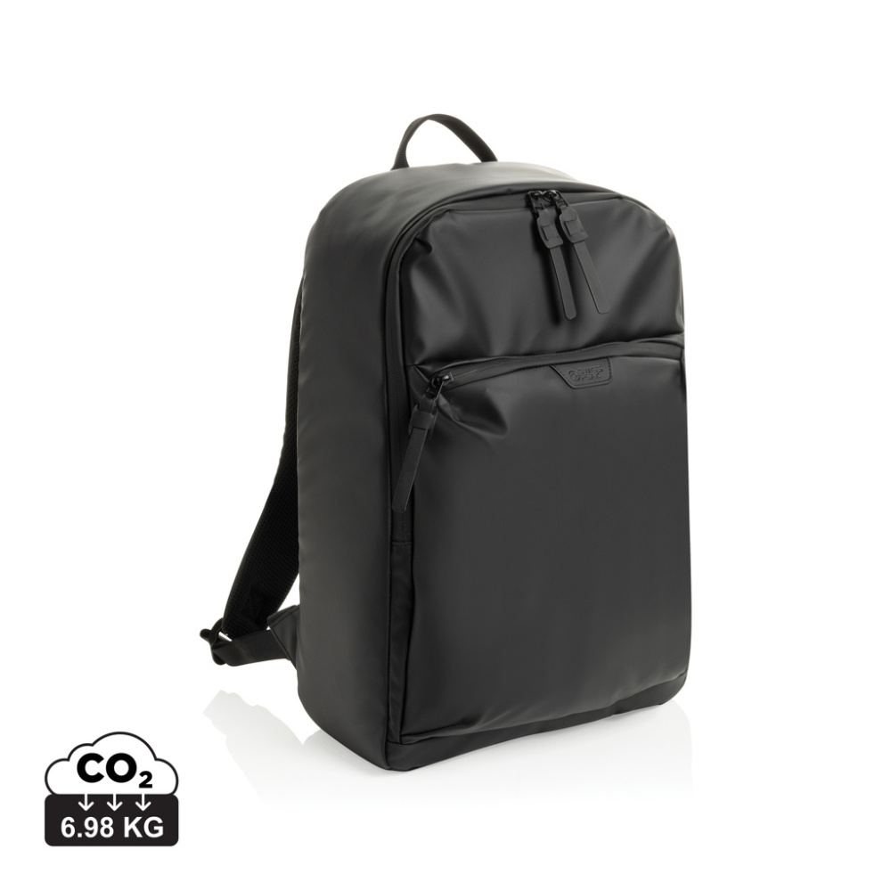 Logotrade promotional product image of: Swiss Peak OSLO RCS Everyday Laptop 15.6' backpack