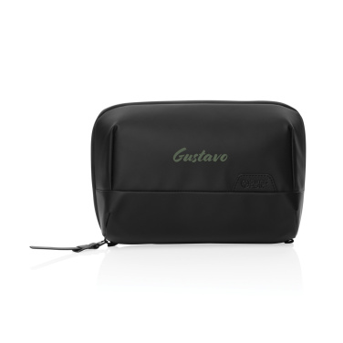 Logotrade promotional merchandise image of: Swiss Peak OSLO RCS Foldable Toiletry Pouch