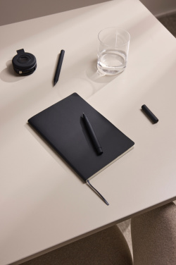 Logo trade corporate gifts picture of: VINGA Baltimore RCS PU softcover notebook