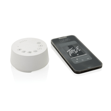 Logotrade business gifts photo of: Flora RCS recycled plastic white noise speaker