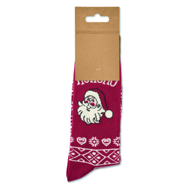 Logotrade promotional giveaway picture of: Pair of Christmas socks L