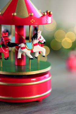 Logotrade promotional giveaway picture of: Mini carousel music box