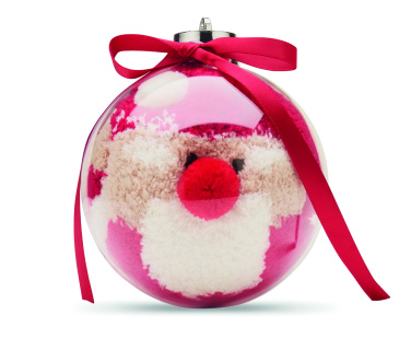 Logotrade business gift image of: Santa socks in bauble ornament