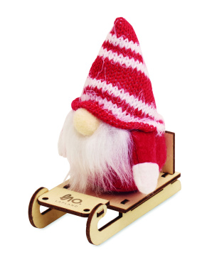 Logotrade promotional merchandise photo of: Gnome on wooden sleigh