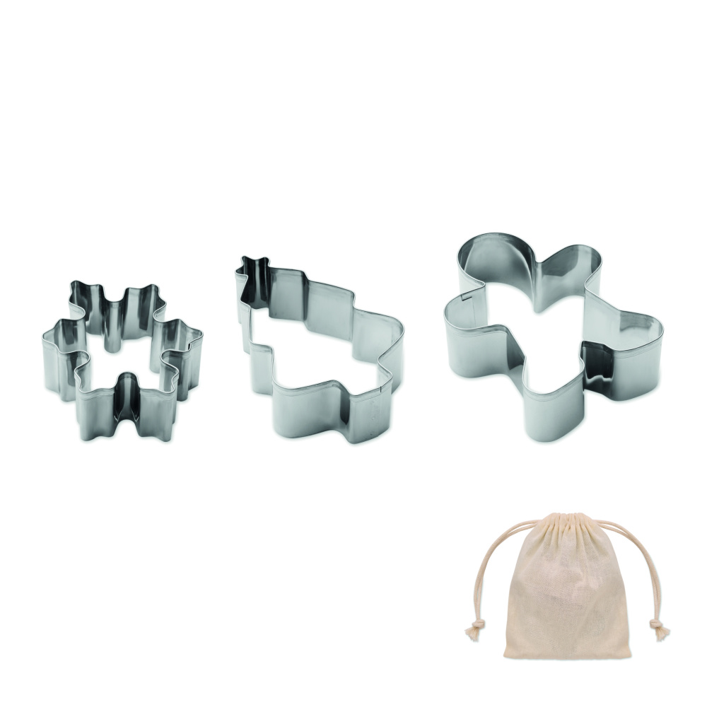 Logo trade promotional product photo of: Christmas cookie cutter set