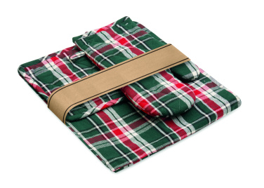 Logo trade corporate gifts picture of: Chequered cotton kitchen set