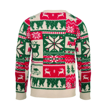 Logo trade advertising product photo of: Christmas knitted sweater L-XL