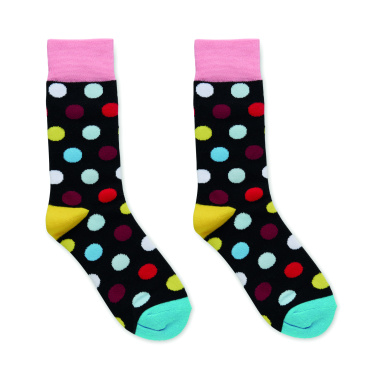 Logo trade corporate gifts picture of: Funny patterned socks
