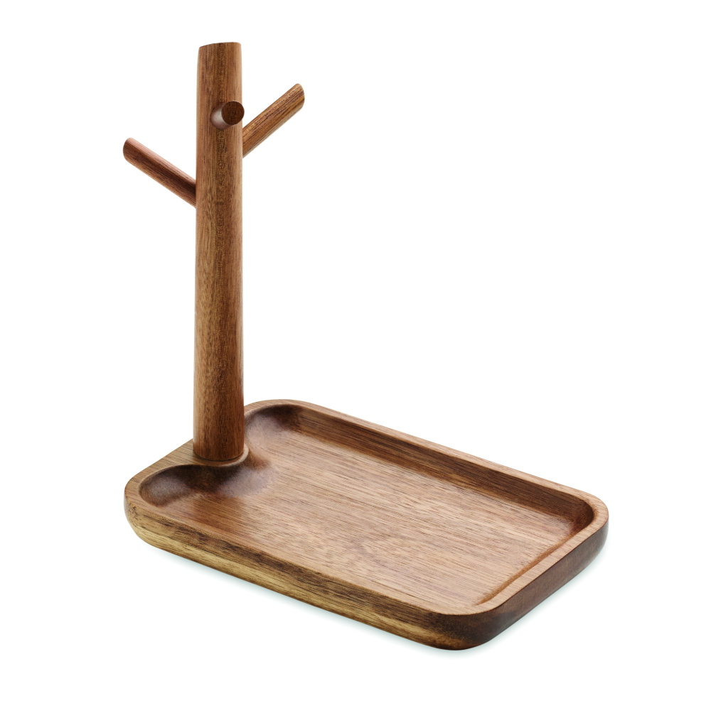 Logotrade corporate gifts photo of: Acacia wood key tray holder
