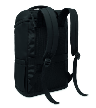 Logo trade advertising products picture of: 15" PU laptop backpack