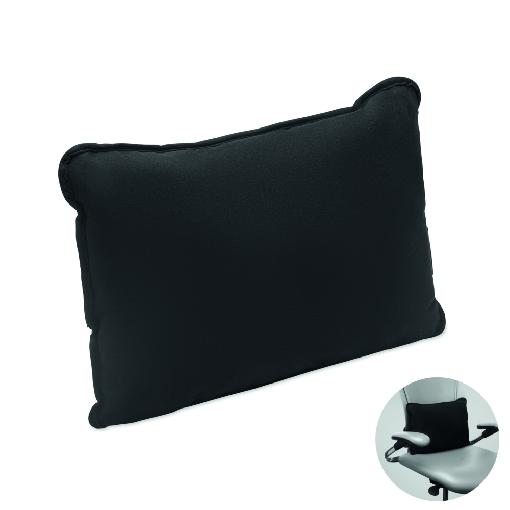 Logotrade promotional product picture of: Suede fabric cushion