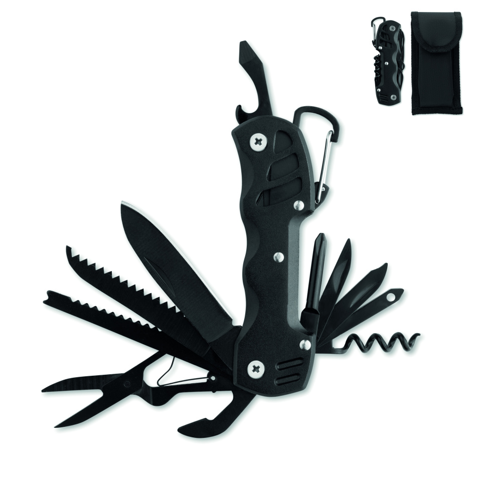 Logo trade promotional giveaways picture of: 13-in-1 multi-tool knife