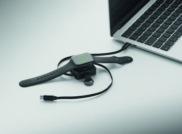 Logo trade promotional items picture of: Retractable 100W USB-C cable
