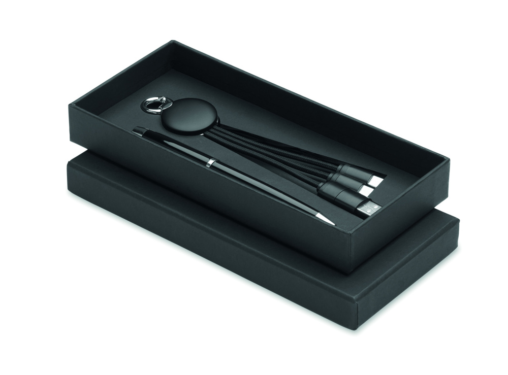 Logo trade promotional items image of: 2 piece gift set in box