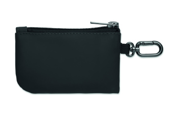 Logo trade promotional items picture of: PU key case wallet w/carabiner
