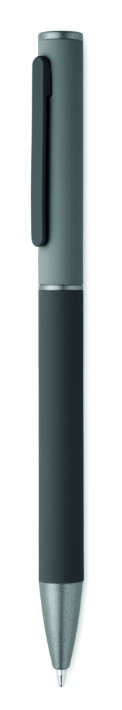 Logo trade promotional merchandise picture of: Recycled alu twist ball pen