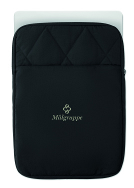 Logo trade corporate gifts image of: Nylon laptop pouch 15"