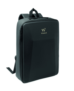Logotrade promotional items photo of: 15" hard shell RPET backpack