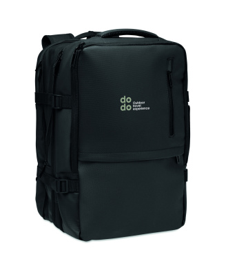 Logotrade promotional gift picture of: Extendable RPET backpack 20L