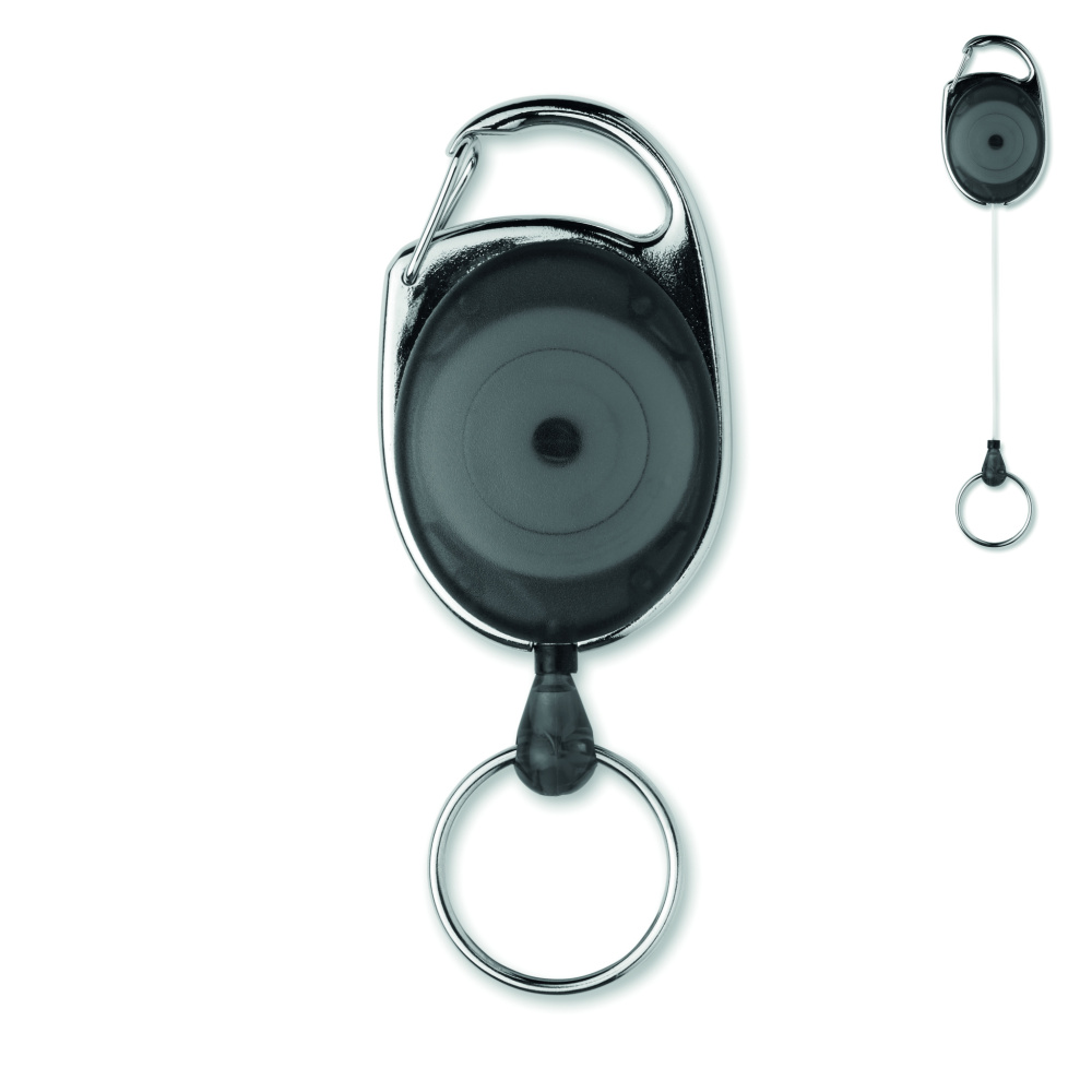 Logo trade promotional gifts image of: Retractable badge holder
