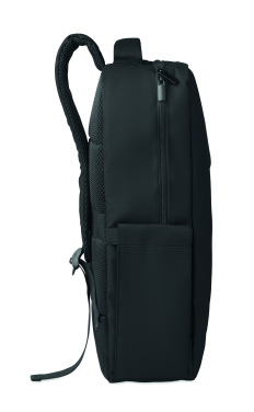 Logo trade promotional gift photo of: 15" PU RPET laptop backpack