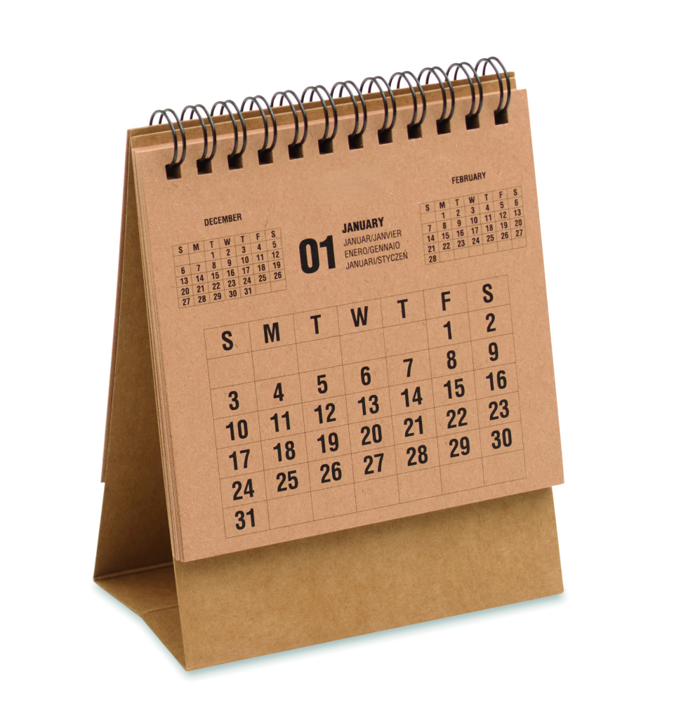 Logotrade business gift image of: 4-year desktop calendar
