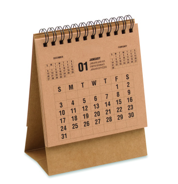 Logotrade promotional gift picture of: 4-year desktop calendar