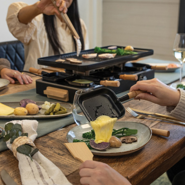 Logo trade promotional merchandise image of: BOSKA Raclette Gourmet Party, 8 Person (EU Type F)