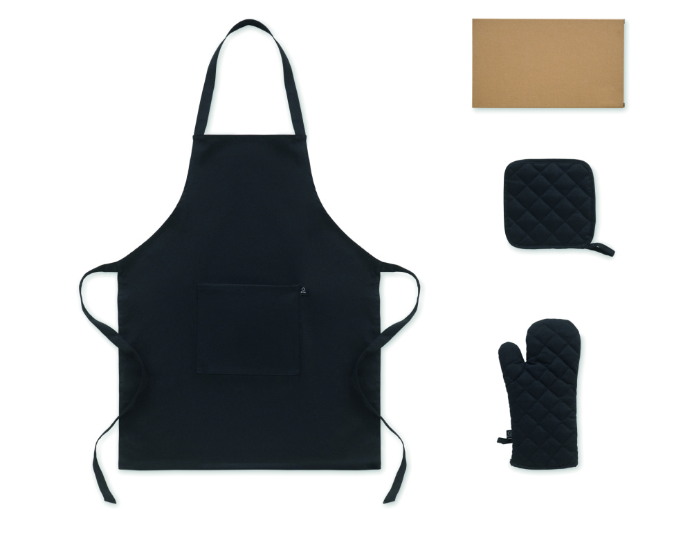 Logotrade business gift image of: Recycled cotton kitchen set