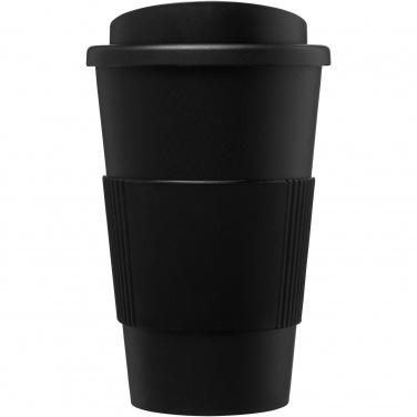 Logotrade meene foto: Americano® 350 ml silikoonist võruga kohvitops