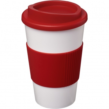 Logotrade reklaamkingitused pilt: Americano® 350 ml silikoonist võruga kohvitops