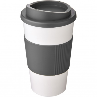 Logotrade reklaamtoote foto: Americano® 350 ml silikoonist võruga kohvitops
