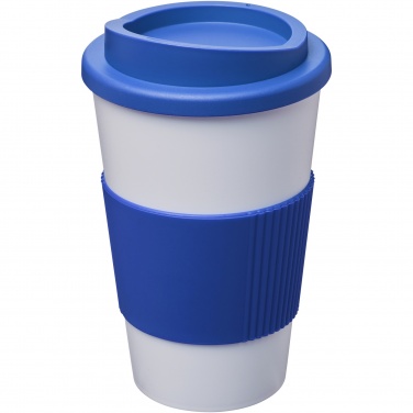 Logotrade reklaamtoote foto: Americano® 350 ml silikoonist võruga kohvitops